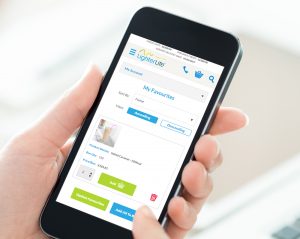 Lighterlife customer browsing website on smartphone